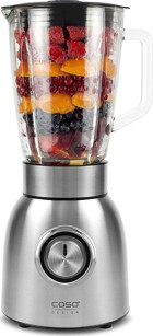 Caso 3616 B 800 1500 ml Cam Buz Kırıcılı Turbo Fonksiyonlu 4 Bıçaklı Tekli Büyük Smoothie Blender Gri