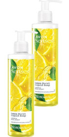 Avon Senses Limon-Reyhan Organik Nemlendiricili 2'li Sıvı Sabun 250 ml