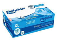 Dolphin Pudrasız Mavi XLarge Temizlik Temizlik Eldiveni 100 Adet