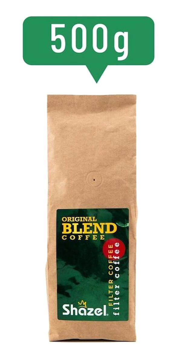 Shazel Original Blend Arabica Çekirdek Filtre Kahve 500 gr