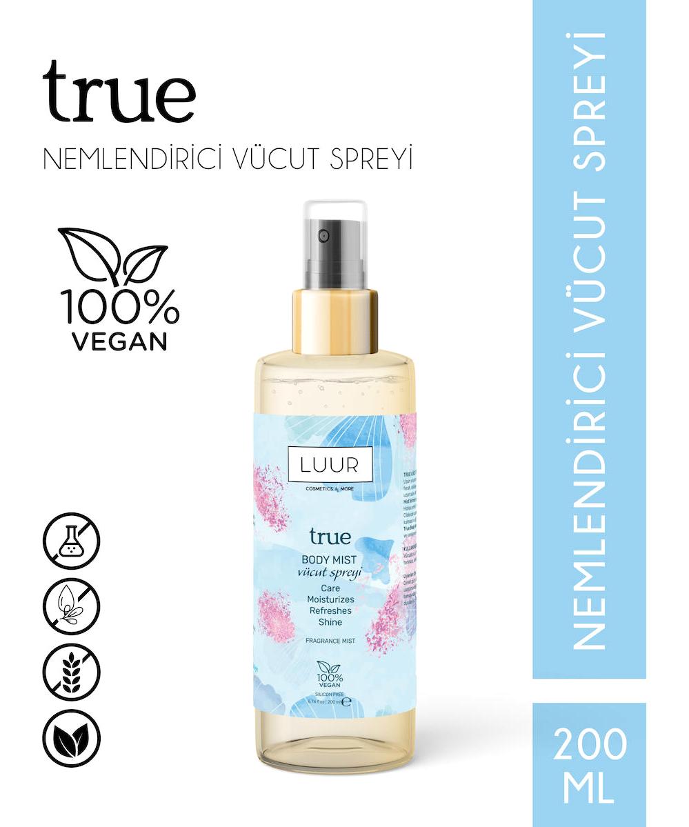 Luur Cosmetics & More True Meyvemsi Kadın Vücut Spreyi 200 ml