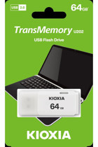 Kioxia LU202W064GG4 USB 2.0 Type A 64 GB Flash Bellek Beyaz