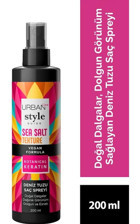 Urban Style Guide Şekillendirici Islak Görünümlü Deniz Tuzlu Hafif Saç Spreyi 200 ml