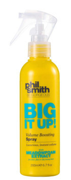 Phil Smith Big It Up Besleyici Islak Görünümlü Keratinli Hafif Saç Spreyi 200 ml