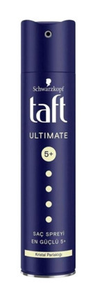 Schwarzkopf Taft Ultimate Parlaklık Veren Islak Görünümlü Provitaminli Güçlü Saç Spreyi 250 ml