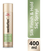 Wella Silk Finish & Hold Sabitleyici Islak Görünümlü Provitaminli Ekstra Güçlü Saç Spreyi 400 ml