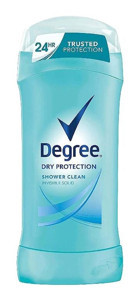 Degree Dry Protection Shower Clean Pudrasız Ter Önleyici Antiperspirant Roll-On Erkek Deodorant 74 gr