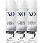 Xo Invisible Effective Pudrasız Ter Önleyici Sprey Kadın Deodorant 3x150 ml