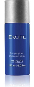 Oriflame Excite Pudralı Ter Önleyici Antiperspirant Sprey Erkek Deodorant 150 ml