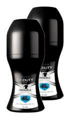 Avon Onduty Invisible Pudrasız Ter Önleyici Antiperspirant Roll-On Erkek Deodorant 2x50 ml