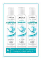 Watsons Ocean Comfort Pudrasız Ter Önleyici Sprey Kadın Deodorant 3x150 ml