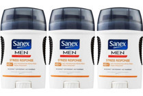 Sanex Dermo Sensitive Pudrasız Ter Önleyici Antiperspirant Stick Erkek Deodorant 3x50 ml