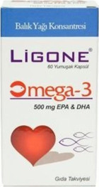 Ligone Omega 3 Balık Yağı Kapsül 500 mg 60 Adet