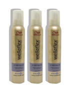 Wella Wellaflex Flex Normal Saçlar İçin Hacim Veren Şekillendirici Saç Köpüğü 3x200 ml