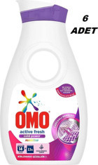 Omo Renkliler İçin 84 Yıkama Sıvı Deterjan 6x910 ml