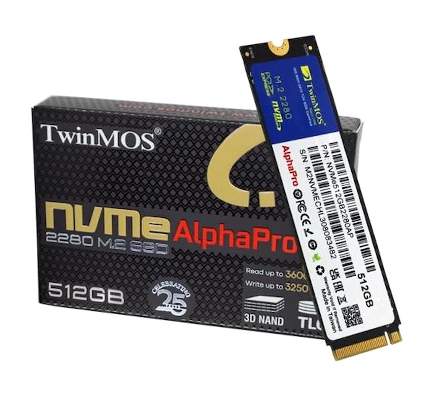 Twinmos NVME512GB2280AP PCI-Express 3.0 512 GB 2.5 inç SSD