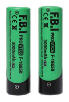 F.B.I 3.7 V 3000 mAh Li-ion Şarjlı Pil 2'li