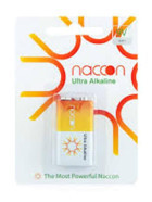 Naccon 6LR61 9 V Alkalin Kare Pil Tekli