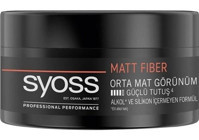 Syoss Fiber High Control Mat Krem Orta Keratinli 100 ml Wax