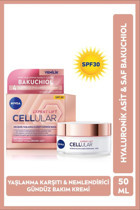 Nivea Cellular Expert Lift Güneş Koruyuculu Nemlendirici Hassas Ciltler Anti-Aging, Kırışıklık Giderici Yüz Krem 50 ml