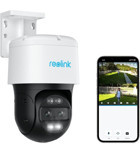 Reolink PTZ Bluetooth Mini 1 Kameralı 360 Derece Dönme Gece Görüşlü 6X Zoom IP İç-Dış Mekan Kablolu Güvenlik Kamerası