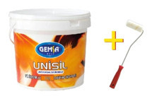 Gemsa 9028 Silikonlu Akrilik Yalıtımlı Su Bazlı Dış Cephe Boyası 20 lt Kehribar