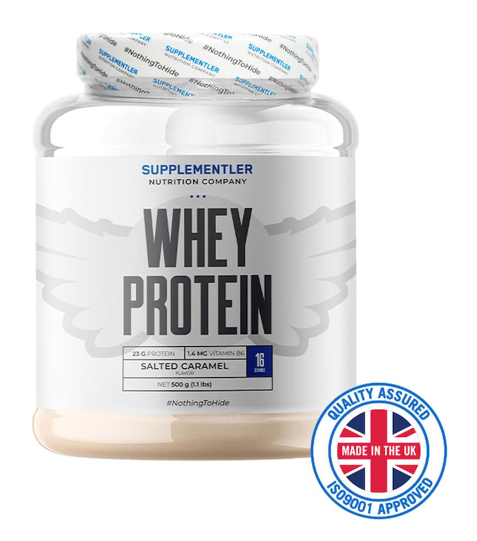 Supplementler Tuzlu Karamelli Whey Protein Protein Tozu 500 gr