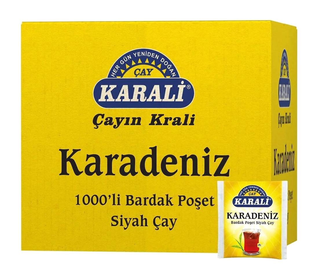 Karali Karadeniz Organik Bardak Poşet Çay 1.5 kg