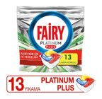 Fairy Platinum Plus Limon Tablet Bulaşık Makinesi Deterjanı 13 Adet