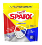 Asperox Sparx Diamond Karbonat-Limon-Sirke Kapsül Bulaşık Makinesi Deterjanı 30 Adet