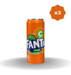 Fanta Portakallı Gazoz 3x330 ml