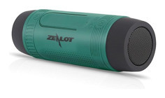 Zealot S1 3 W Radyolu Yeşil Bluetooth Hoparlör