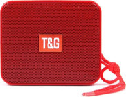 T&G TG166 5 W Radyolu Kırmızı Bluetooth Hoparlör