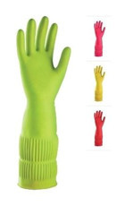 Gilan Gloves Uzun Konçlu Sarı Large Bulaşık Eldiveni 5 Çift