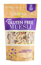 Mom's Natural Foods Glutensiz Çilekli-Yaban Mersinli Müsli 300 gr