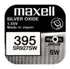 Maxell SR927SW 395 1.55 V 55 mAh Silver Düğme Pil 10'lu