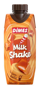 Dimes Milkshake Laktozlu Karamelli İnek Süt 310 ml