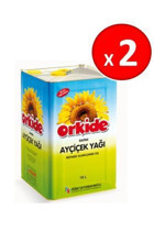 Orkide Teneke Ayçiçek Yağı 2x18 lt