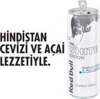 Red Bull The White Edition Hindistan Cevizi Ve Açai Aromalı Enerji İçeceği 12x250 ml