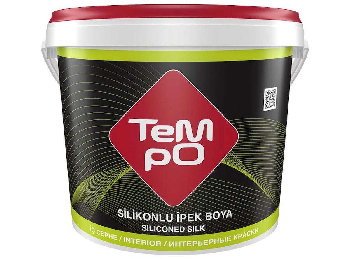 Tempo Su Bazlı Plastik Mat İç Cephe Boyası 7.5 lt İpek