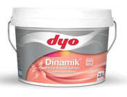 Dyo Dinamik Silikonlu Soft Mat İç Cephe Boyası 2.5 lt Hareli