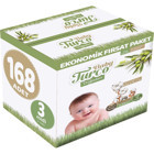 Baby Turco Doğadan Midi 3 Numara Cırtlı Bebek Bezi 168 Adet