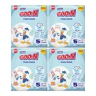 Goon Mutlu Bebek 5 Numara Cırtlı Bebek Bezi 4x100 Adet