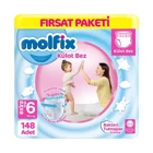 Molfix Extra Large 6 Numara Külot Bebek Bezi 4x37 Adet