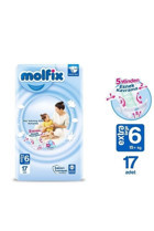 Molfix Extra Large 6 Numara Cırtlı Bebek Bezi 17 Adet