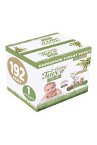 Baby Turco Doğadan 1 Numara Cırtlı Bebek Bezi 192 Adet