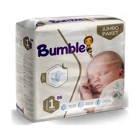 Bumble Jumbo Paket 1 Numara Cırtlı Bebek Bezi 86 Adet