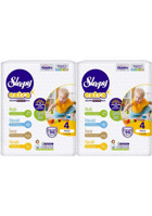 Sleepy Maxi 4 Numara Cırtlı Bebek Bezi 2x96 Adet