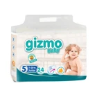 Gizmo Junior 5 Numara Cırtlı Bebek Bezi 24 Adet