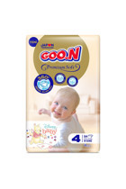 Goon Premiumm Soft 4 Numara Bantlı Bebek Bezi 34 Adet